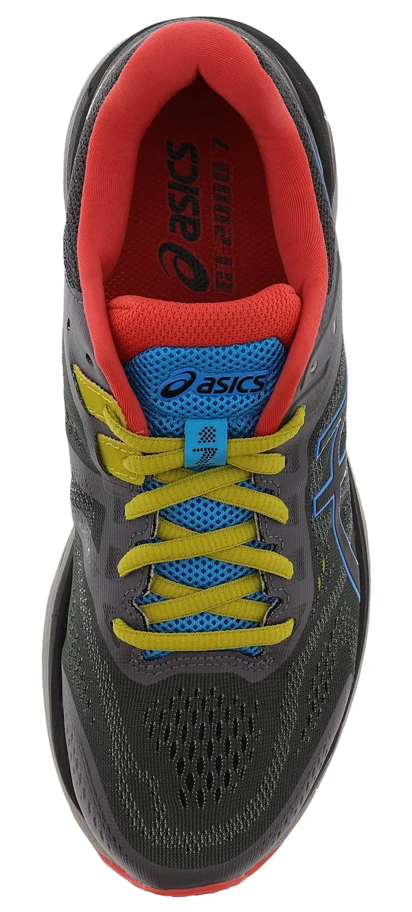 Asics GT-2000 7 Trail (Dark Grey/Black) Men's Running Shoes