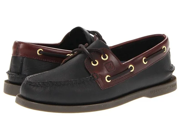 Men's Sperry &Authentic Original& Boat Shoe - Size 8 W - Black