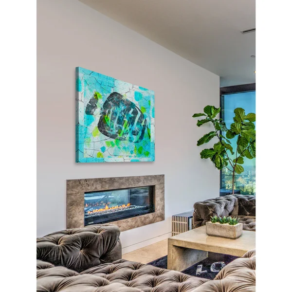 Marmont Hill - Handmade The Reefs Inhabitant Print on Wrapped Canvas