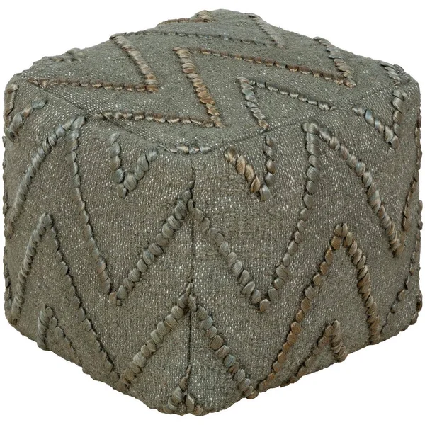 Artistic Weavers Ellie Dark Green Accent Pouf