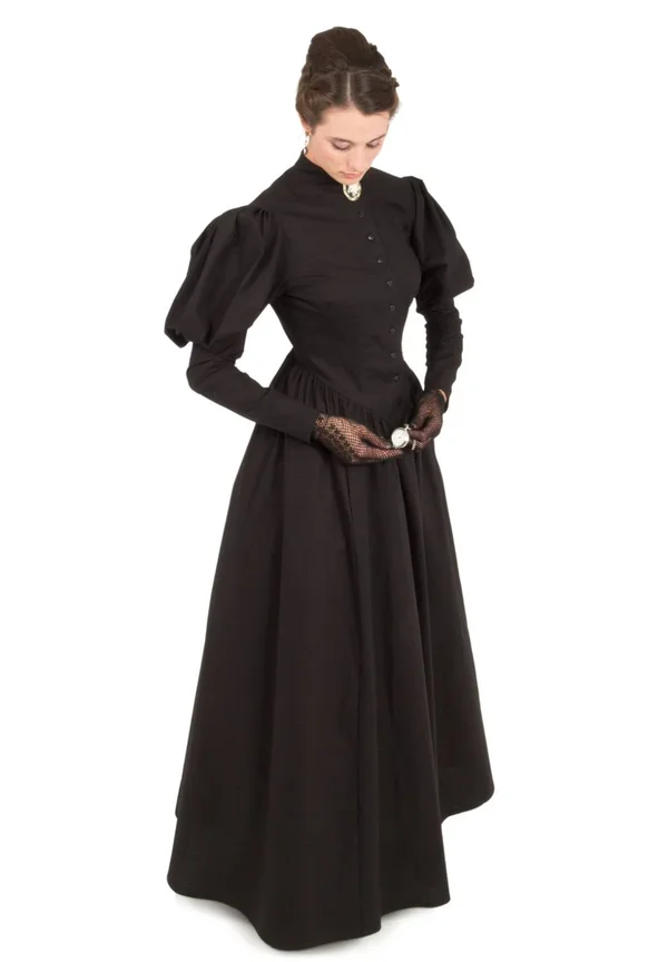 41008 Victorian Mourning Dress