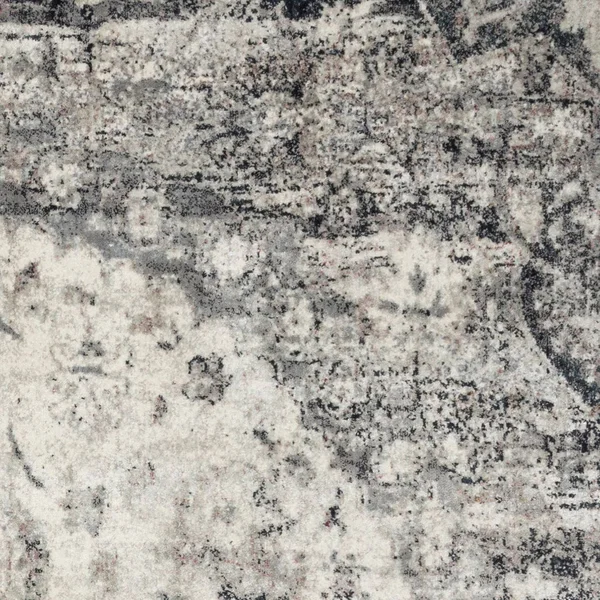 Alexander Home Contessa Distressed Transitional Medallion Rug - Rust/Ivory 5&3x22 x 7&8x22