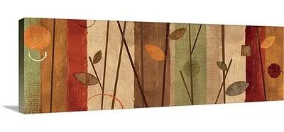 &Modern Forest Natural& by Veronique Charron Graphic Art Print Great Big Canvas Size: 12x22 H x 36x22 W x 1.5x22 D - Format: Canv