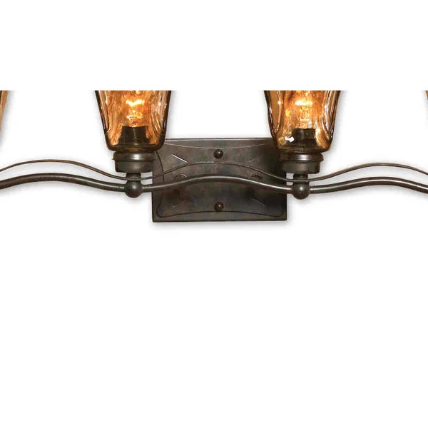 Uttermost 21008 Vetraio 3 Light Oil Rubbed Bronze Chandelier
