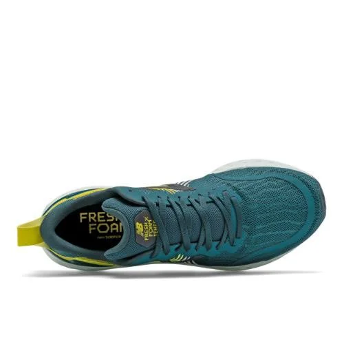 New Balance Mens Fresh Foam Tempo - Green/Yellow (Size 8.5 wide)