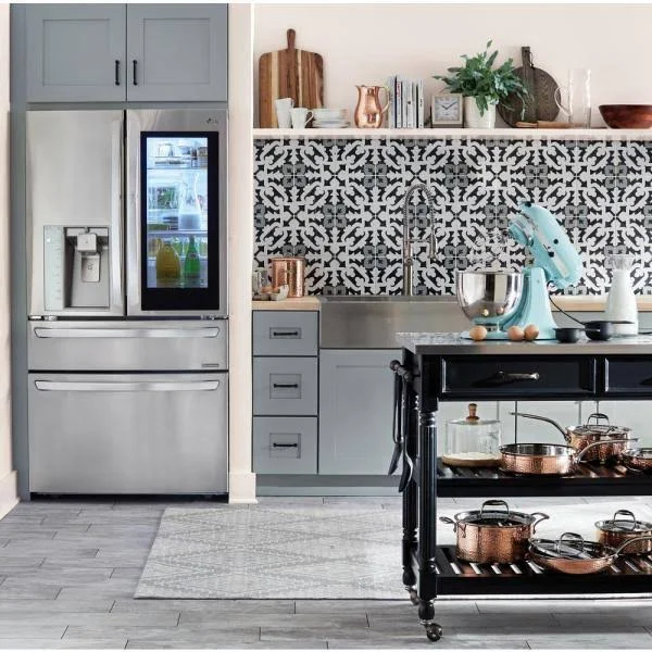 Home Styles Savannah Black Kitchen Cart