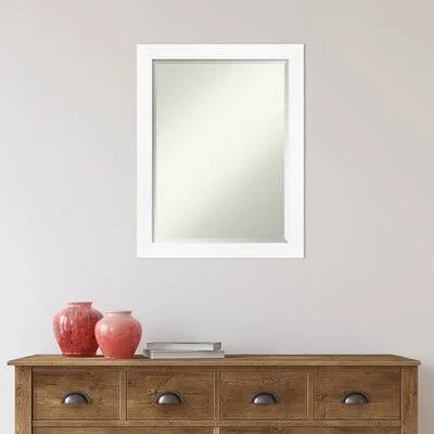 Laboy Cabinet Narrow Beveled Wall Mirror Charlton Home Size: 27x22 x 21x22