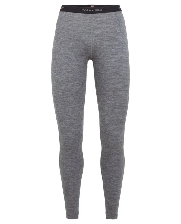 Icebreaker Womens 200 Oasis Leggings (013_GRITSTONEHTHR - XS)