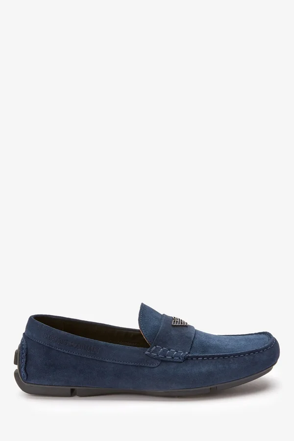 Emporio Armani Suede Loafers