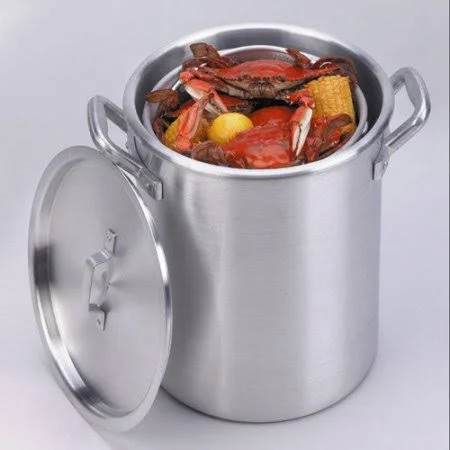 King Kooker 60 Quart Aluminum Pot with Basket and Lid