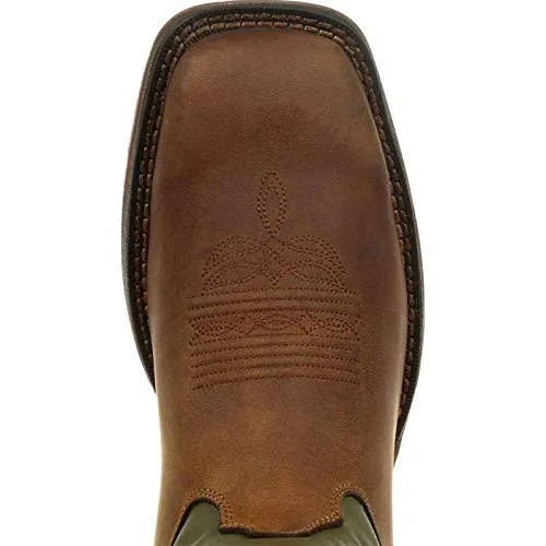 Durango Boot Men's Db5416 12x22 Rebel Pull-On, Coffee/Cactus