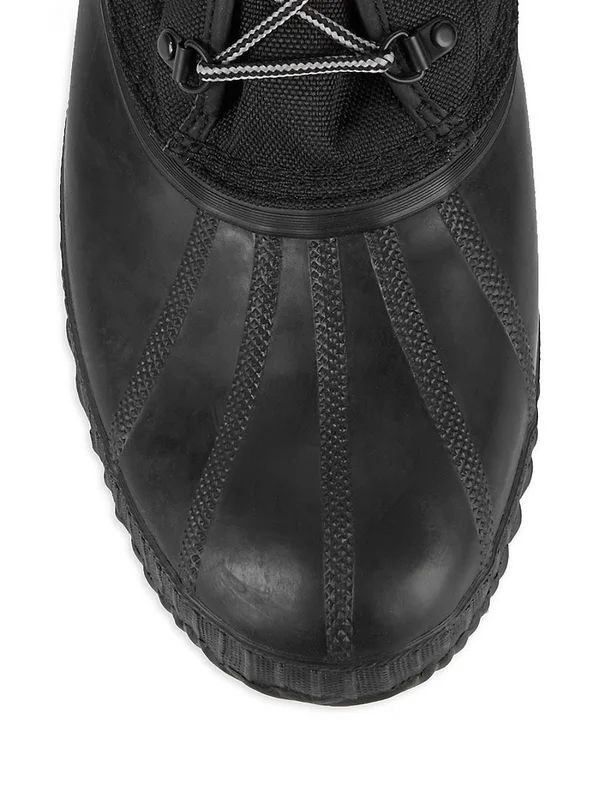 Sorel Cheyanne II Short Nylon Boot - Men's Black/Black - 8.5
