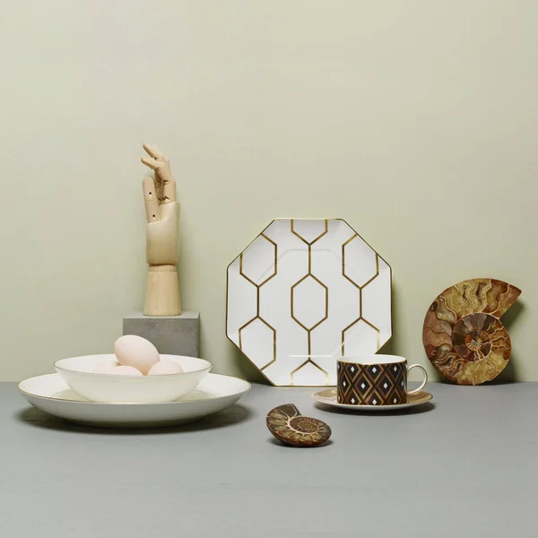 Wedgwood ARRIS Accent Plate Octagonal White