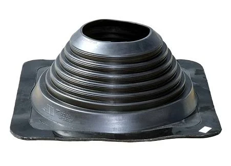 7 Black EPDM Square-Base Flashing ICC 35-Year, from Aztec Washer Company