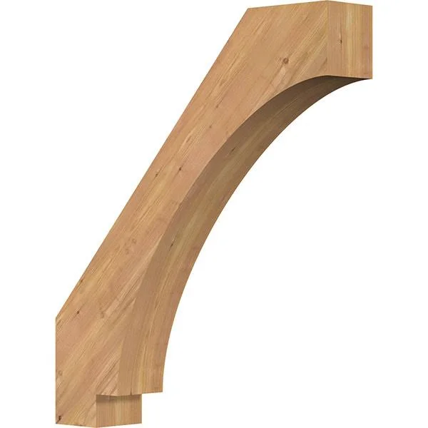 5 1/2x22W x 30x22D x 34x22H Imperial Smooth Brace, Western Red Cedar