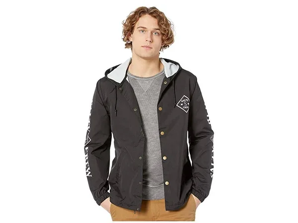 Salty Crew Tippet Snap Jacket Black
