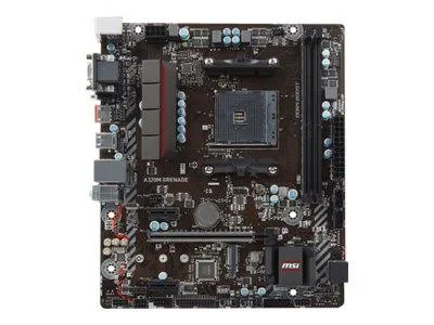 MSI A320M Grenade AMD A320 Socket AM4 MicroATX Motherboard