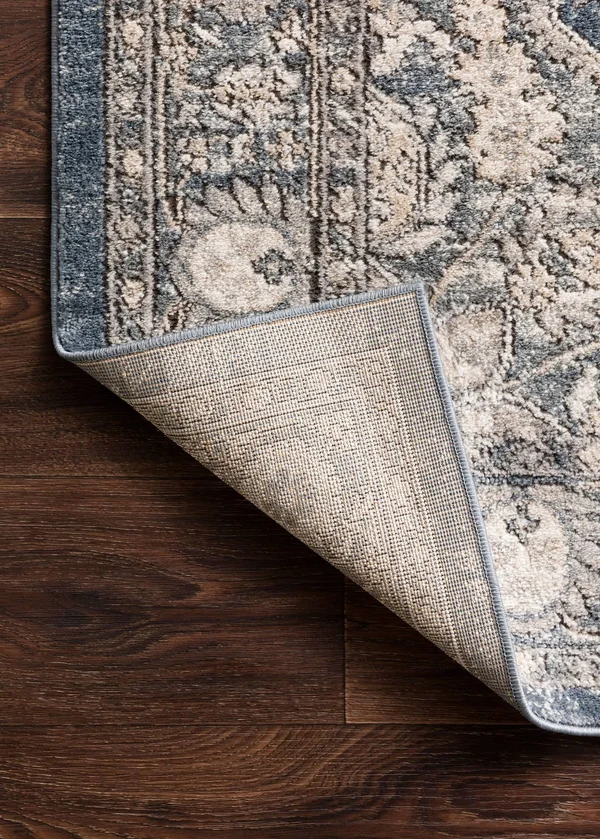 Loloi II Teagan TEA-01 Denim Mist Rug - 5 ft 3 in x 7 ft 6 in
