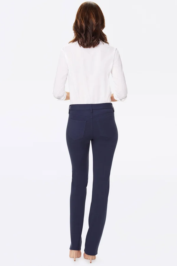 Nydj Marilyn Straight Ponte Pants - Size Reg 12, Evening Tide
