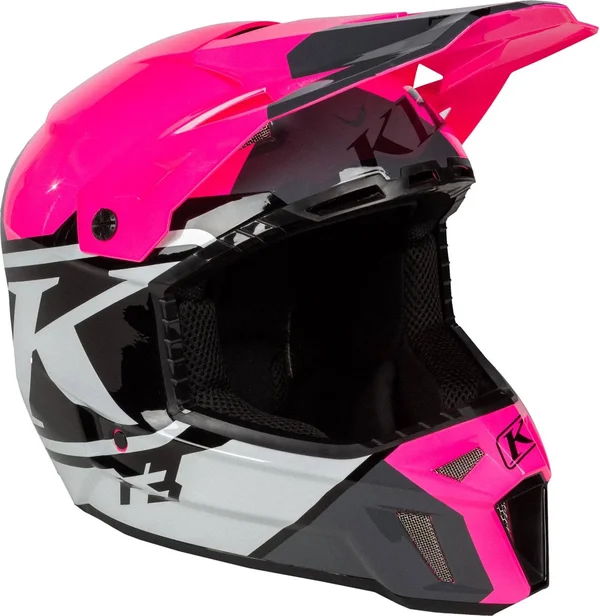 Klim F3 Helmet - Disarray Knockout Pink Large