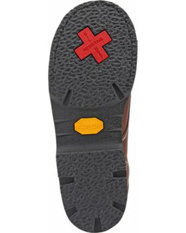 Carolina Men's Brown Domestic External Metguard Boots - Steel Toe