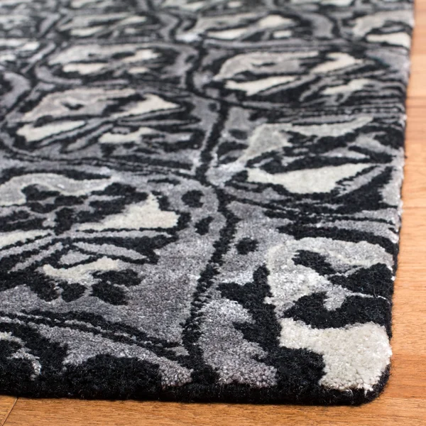 Safavieh 4& x 6& Alr-Allure ALR419Z Ivory, Black Rug