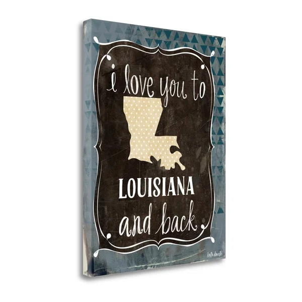20x22 x 16x22 Louisiana and Back by Katie Doucette Fine Art Giclee Print