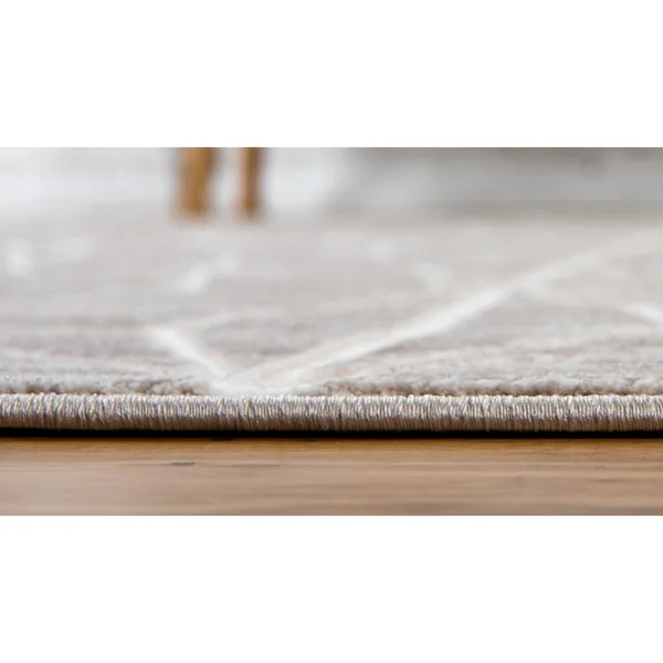 Jill Zarin Fifth Avenue Uptown Area Rug - 8& Round - Brown