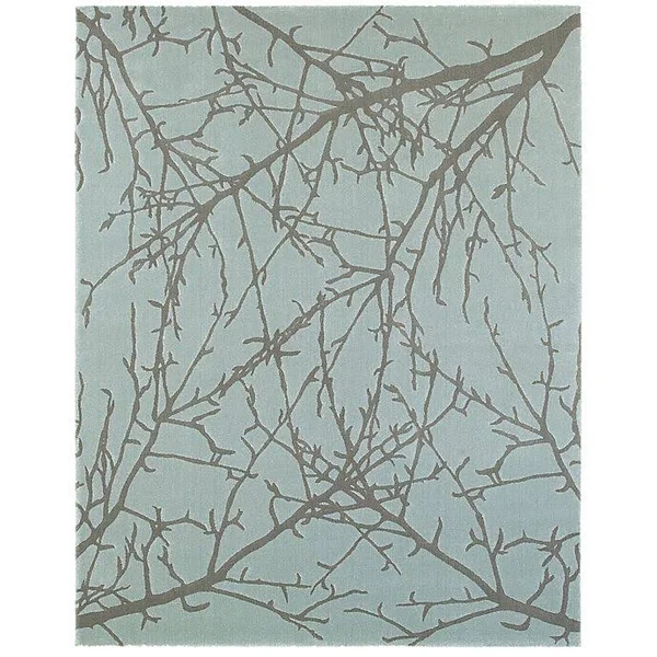 Forest 7&10 x 10& Area Rug in Blue