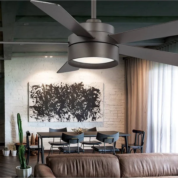 Eglo 203231A Whitehaven 52 inch 5 Blade LED Ceiling Fan in Bronze