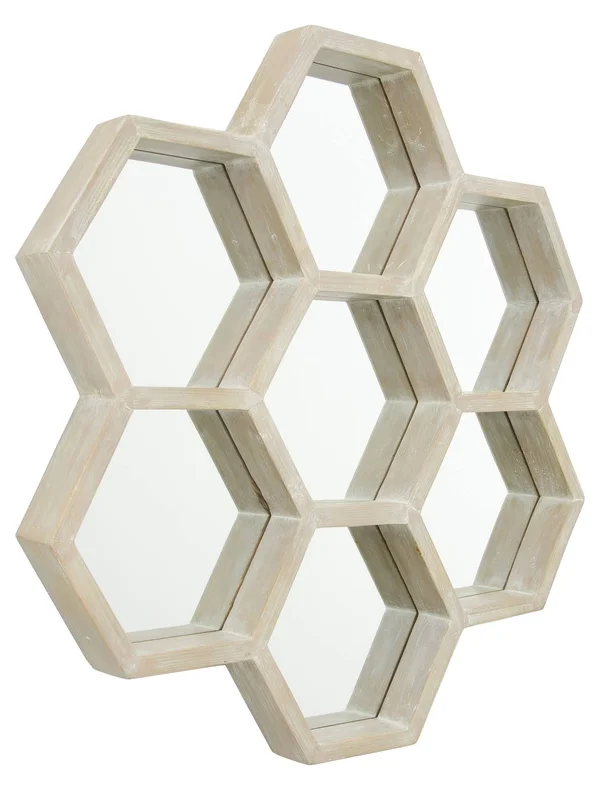 Varaluz 406A02 Honeycomb Accent Mirror