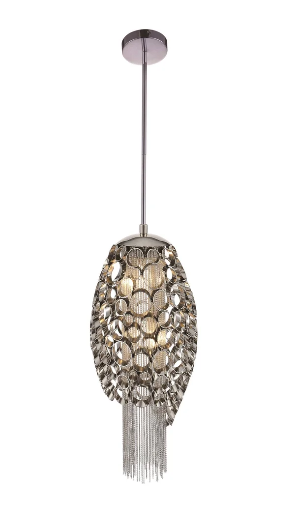 CWI Lighting Victoria 2 Light Mini Pendant - Chrome
