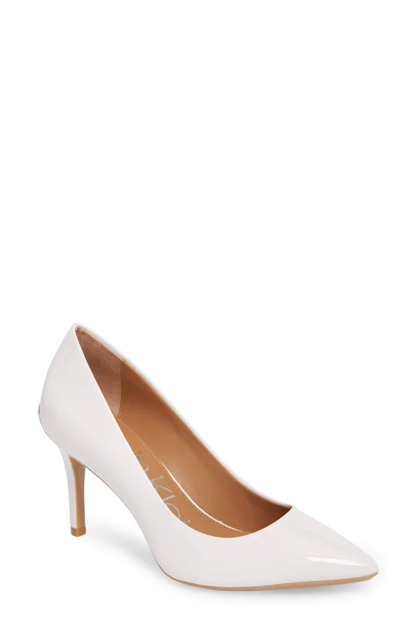 Calvin Klein Gayle Pump - Women's - White