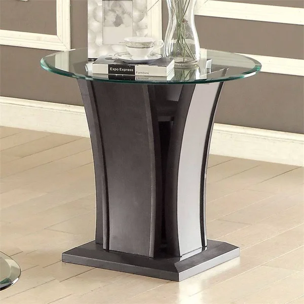 Bowery Hill 2 Piece Coffee Table Set in Gray - BH-1448593