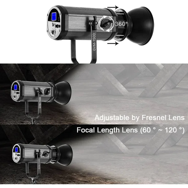 GVM LS-150D LED Daylight Video Light