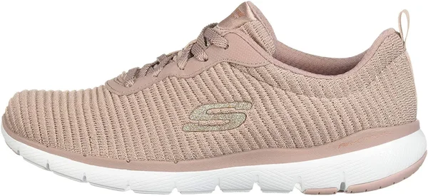 Skechers Women's Flex Appeal 3.0 Sneaker, Mauve (Pink)