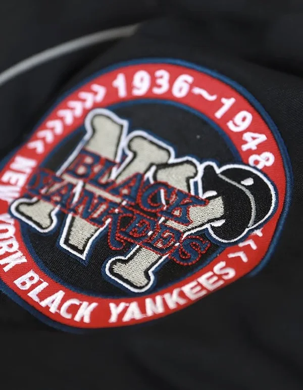 Cultural Exchange Big Boy New York Black Yankees Legends S4 Mens Baseball Jersey [Black - XL]