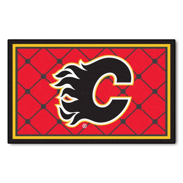 NHL - Calgary Flames Rug