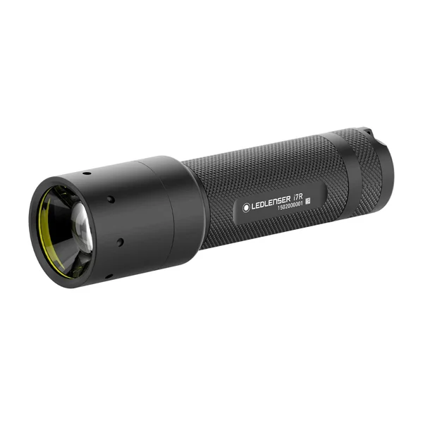 Ledlenser - i7R Rechargeable LED Torch, 25 - 220 Lumens, Black