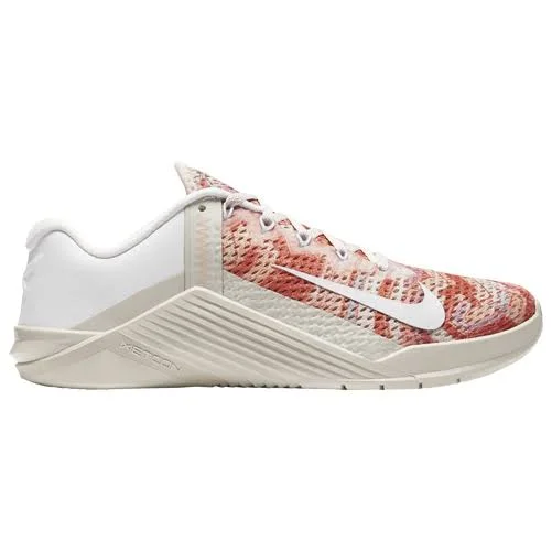 Nike Metcon 6 - Womens Training Shoes - Desert Sand/Summit White/Crimson Bliss, Size 6.0