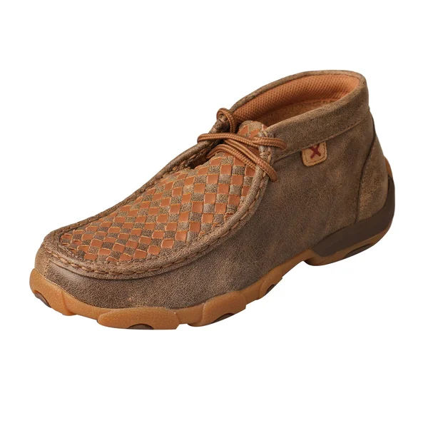 Twisted x Kids Driving Bomber/Tan Moccasins (YDM0030)