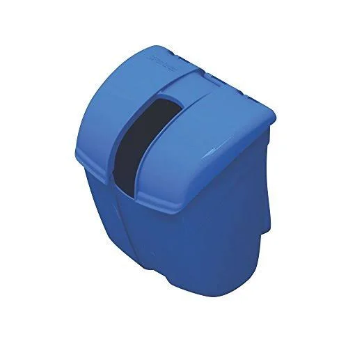 San Jamar SI2000 Saf-T-Ice Plastic Scoop Caddy for Scoops, 86 oz, Blue