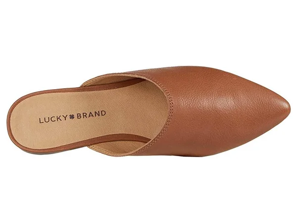 Women's Lucky Brand Bareisha Mule - 9.5 M, Latte Leather