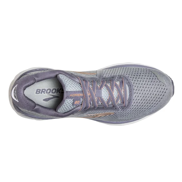 Brooks Women's Adrenaline GTS 20 - Ebony - Black - Hollyhock - 11 - D