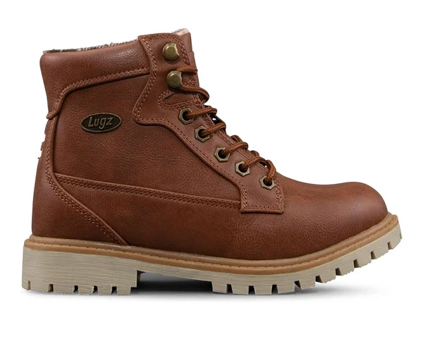 Lugz Women's Mantle Hi 6-Inch Boots in Rust/Gum/Cream - Size 6.5