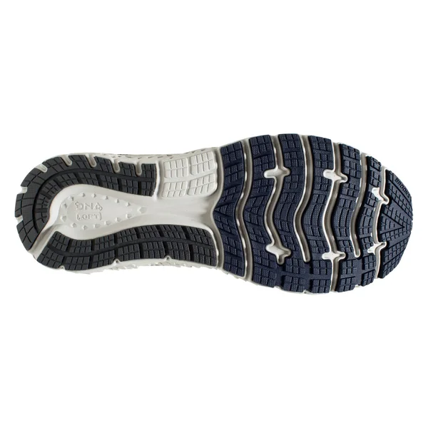 Men's Brooks Glycerin 17 Running Shoe, Size: 10.5, Grey/Navy/White