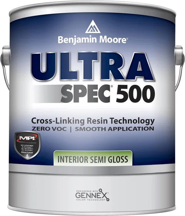 Benjamin Moore Ultra Spec 500 Interior Paint - Semi-Gloss - 1 Gal