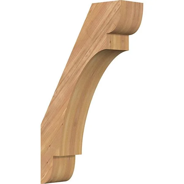 5 1/2x22W x 18x22D x 30x22H Olympic Smooth Brace - Western Red Cedar
