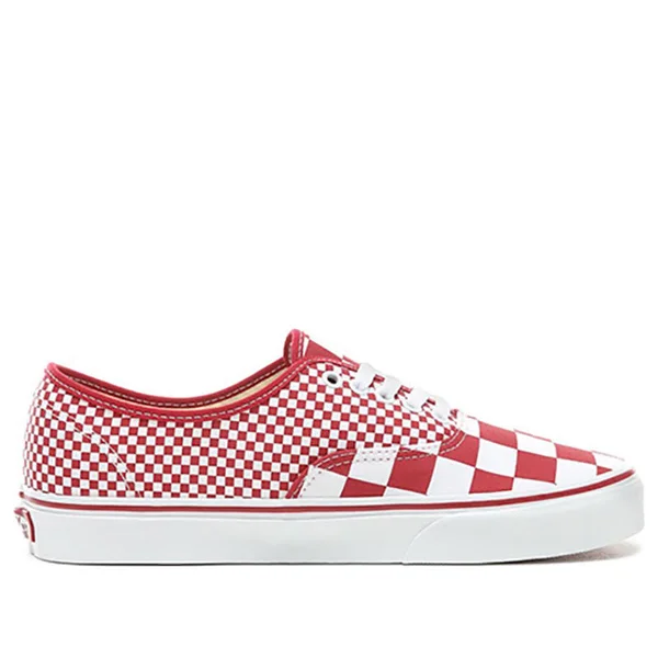 Vans Authentic Skate Shoes (leather) Red : Men's 5.5 - Women's 7