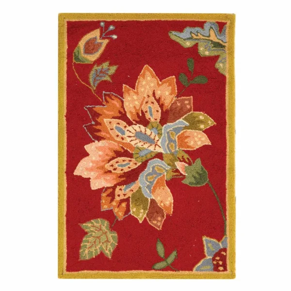 Safavieh Chelsea HK306C 8&9x22 x 11&9x22 Red Area Rug